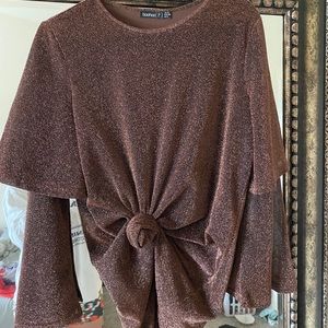 Sparkly Brown Top/Dress.